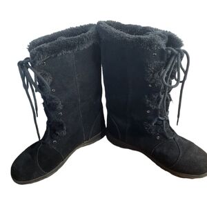 8 White Mountain black boots